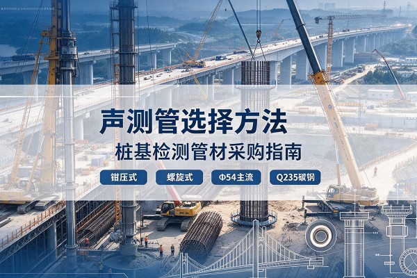 珠海声测管选型标准