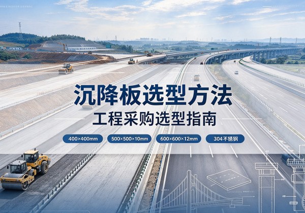 珠海沉降板选择方法